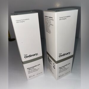 The Ordinary Niacinamide 10% + Zinc 1% Serum - Gray and White 60ml (2boxes)